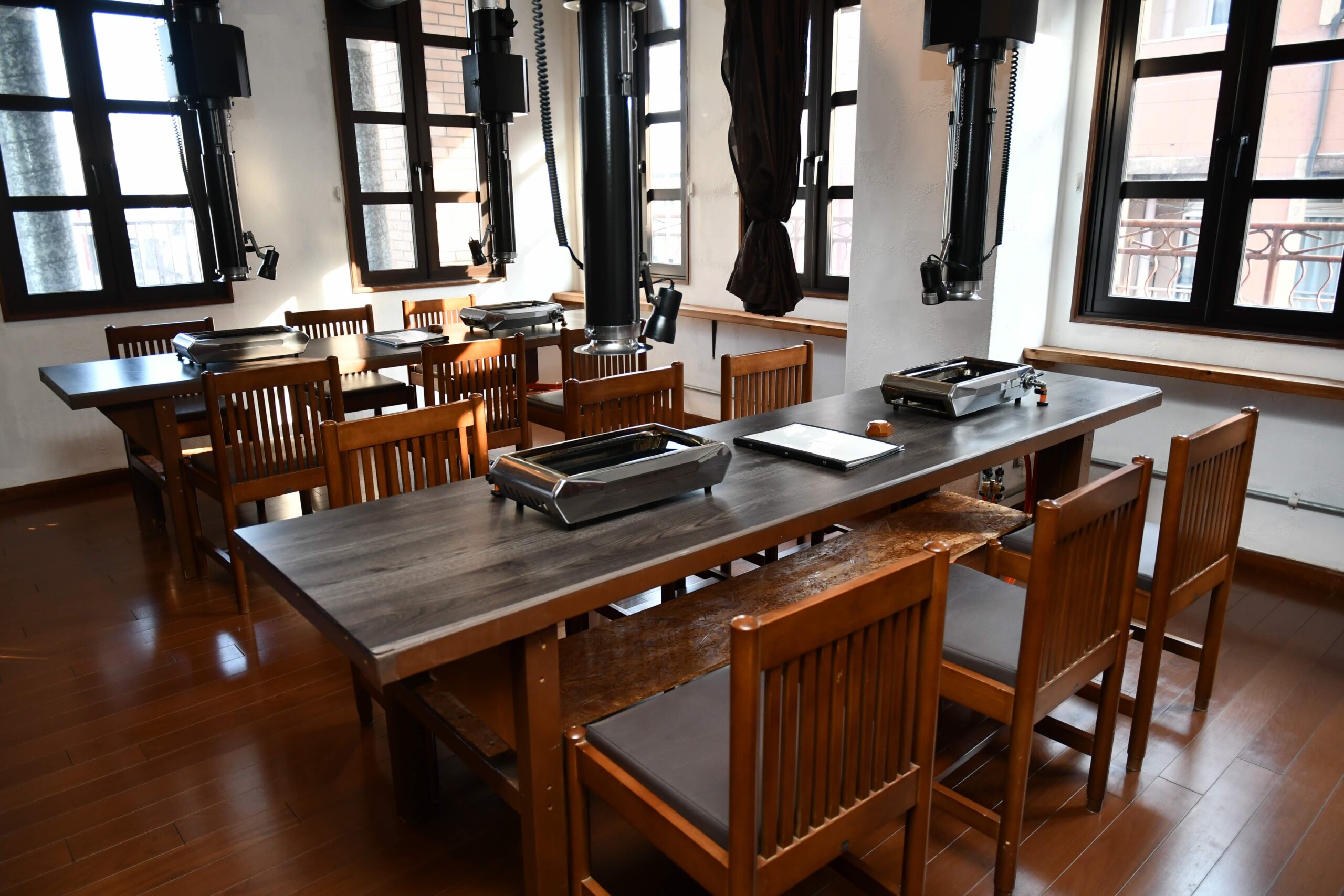 Group seating at THE YAKINIKU